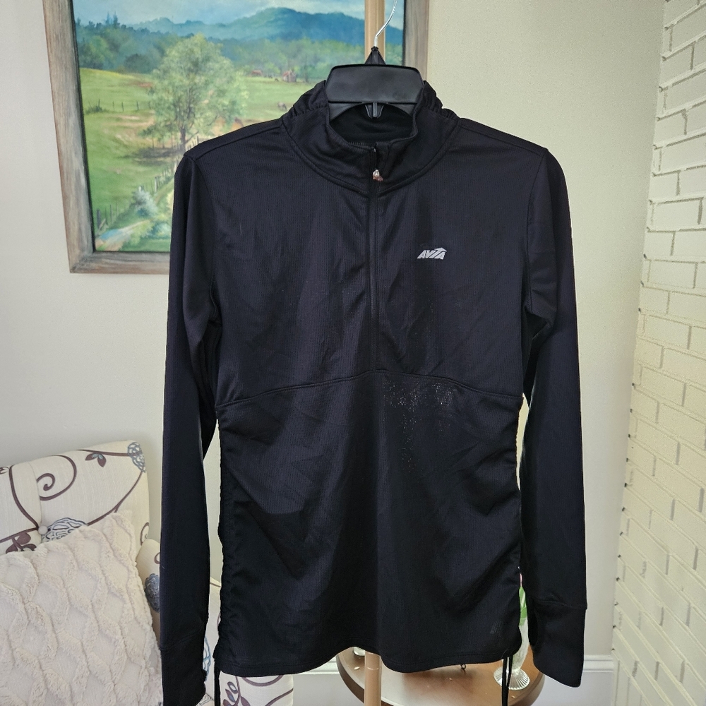 Avia Women's Black Dry Fit Jacket Sz Small